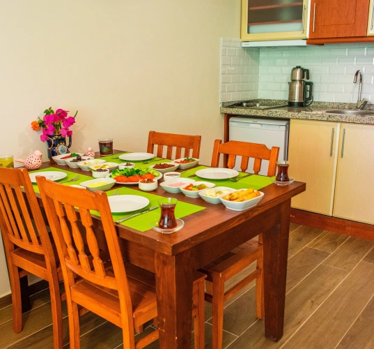 Studio with balcony and with view