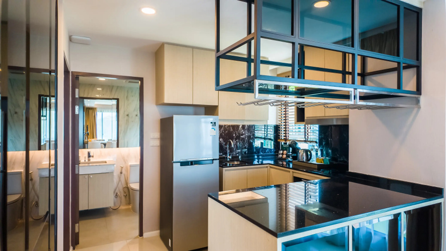 2 spalni v Mida Rizort Apartments