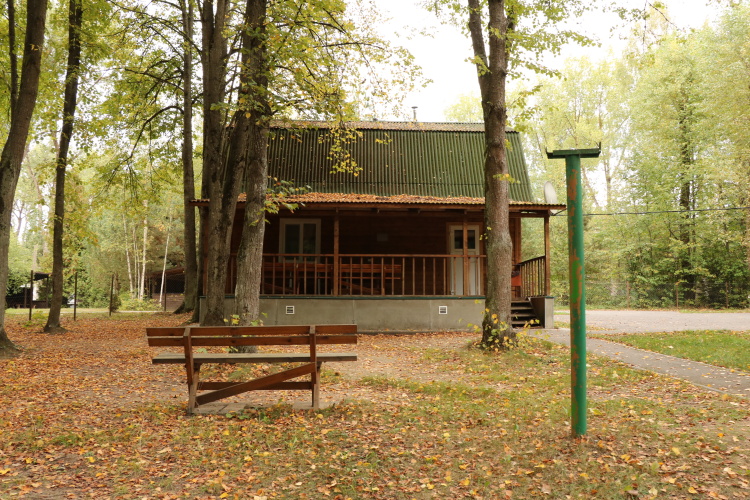 Outside