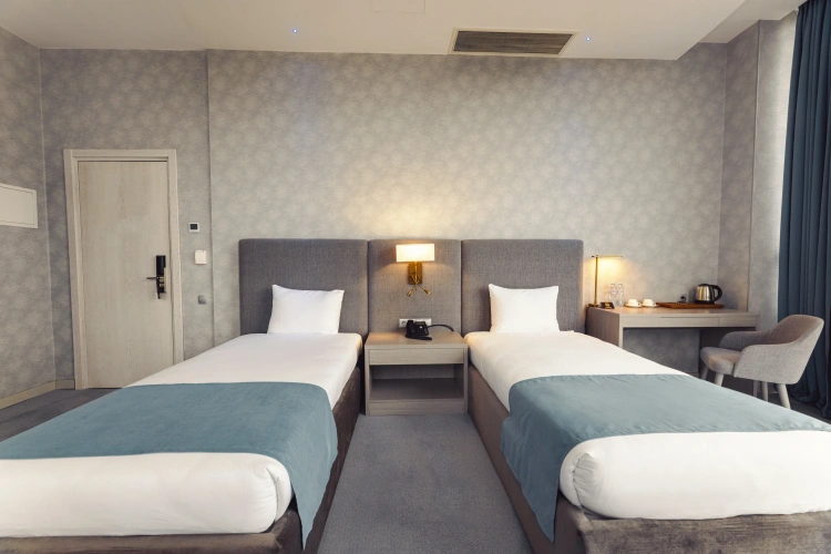 Standard Twin room with city view