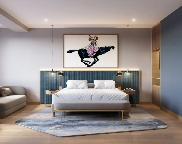 Double Suite with mountain view