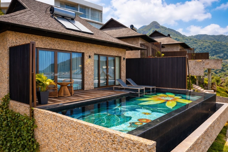 Family Villa with ocean view