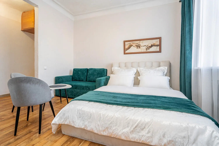 Фотография номера квартиры Апартаменты уютные рядом с ГУМом