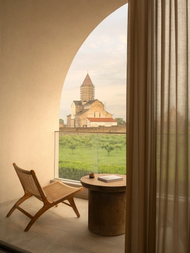Standard room with balcony and with mountain view