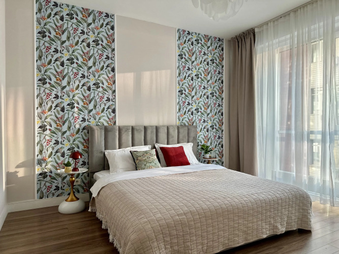 Фотография номера квартиры Апартаменты Яркая евродвушка Urban Classic напротив Мега центра