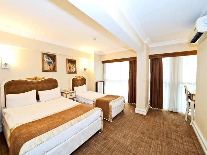 Standard Triple room with city view