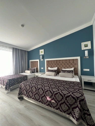 Standard Triple room with balcony and with sea view