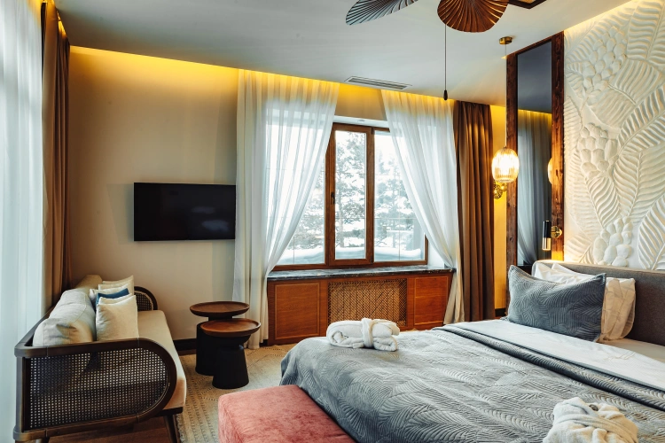 Double Suite with balcony and with view