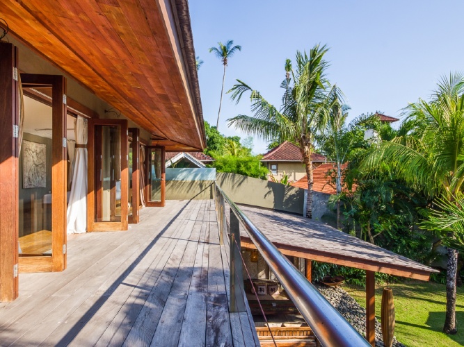 Villa with balcony