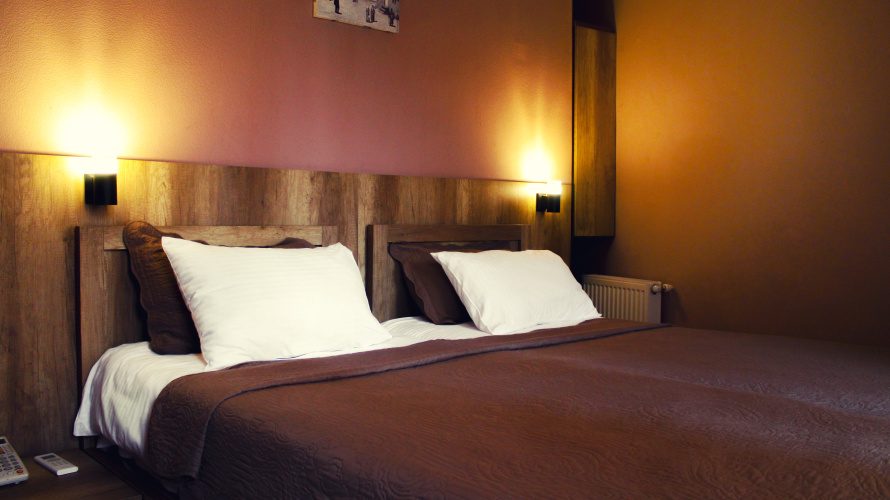 Standard Twin room with city view
