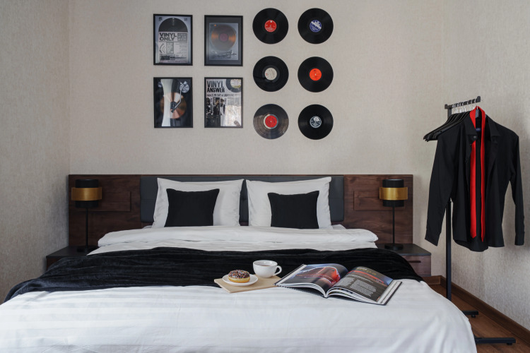 Фотография номера квартиры Апартаменты Ретро в центре Красноярска