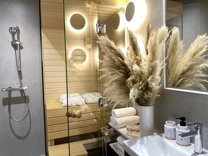 Фотография номера квартиры Апартаменты с Сауной