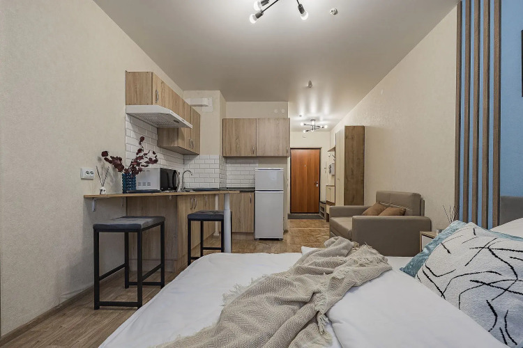 Фотография номера квартиры Квартира Уютная в Молодежном Центре города