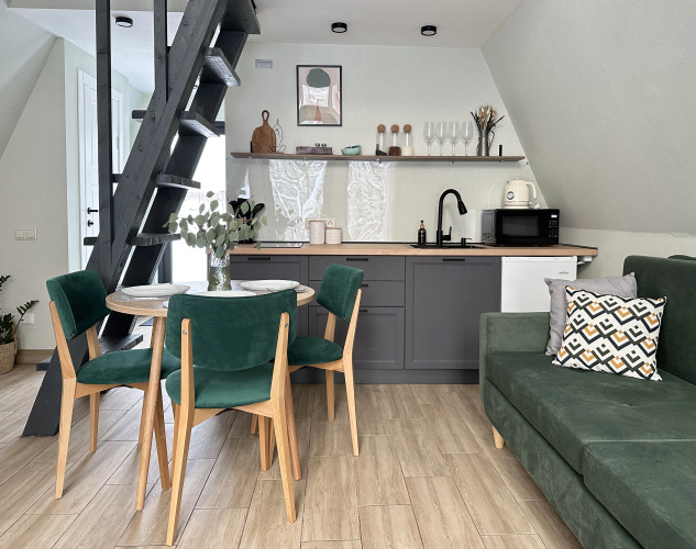 Фотография номера Коттеджа Частный Дом Афрейм с видом на лес №2