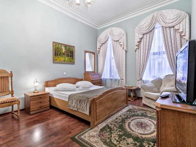 Фотография номера мини отеля Абажуръ На Фонтанке