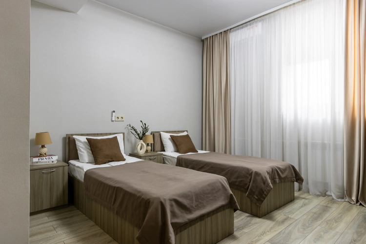 Двухместный номер Улучшенный 2 отдельные кровати