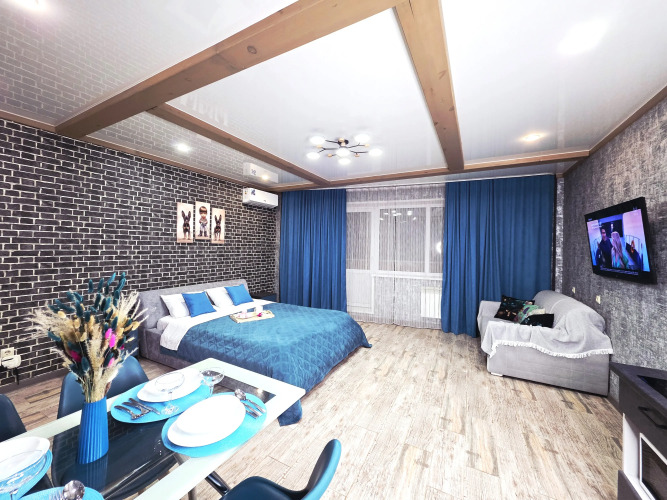 Фотография номера квартиры Апартаменты студия в центре города