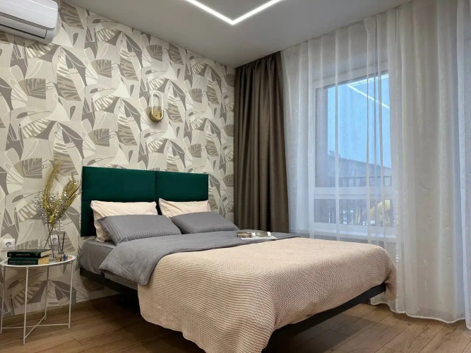 Фотография номера квартиры Квартира уютная студия с балконом в шаге от Тинькофф холл