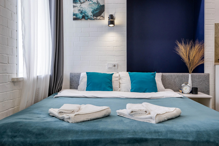 Фотография номера квартиры Апартаменты ДВА ГОРОДА на набережной Невы