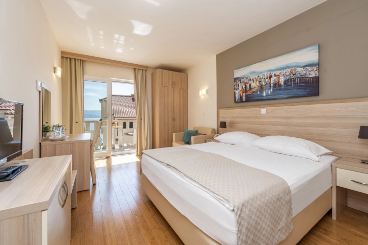 Superior Double room with balcony and with view