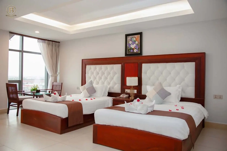 Deluxe Twin room with city view