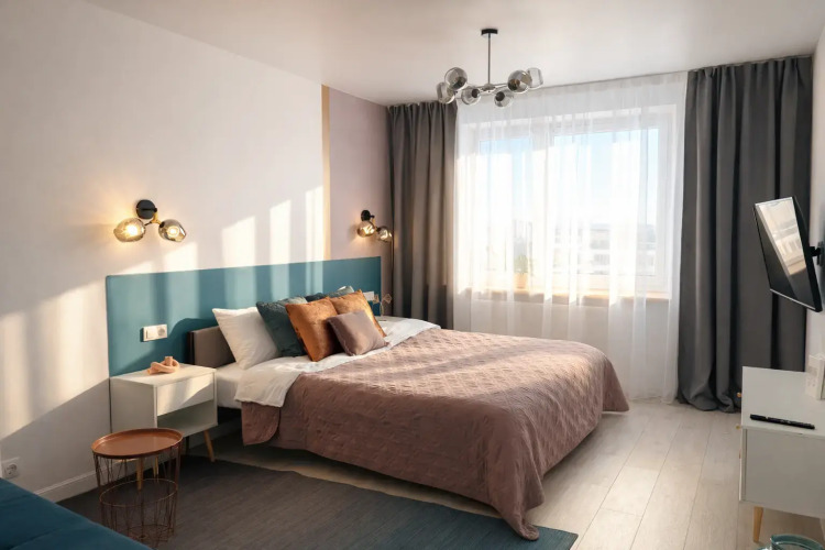 Фотография номера квартиры Апартаменты Монстера недалеко от Южного Вокзала