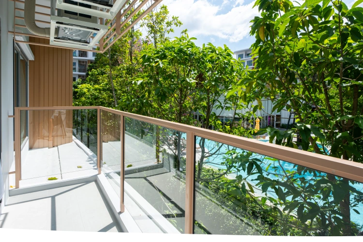 2 Bedrooms Deluxe Apartment with balcony and with view