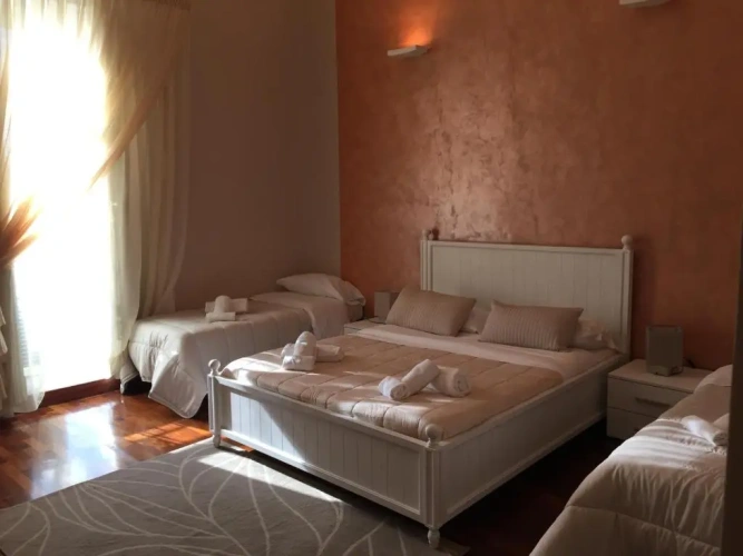Standard Quadruple room with balcony