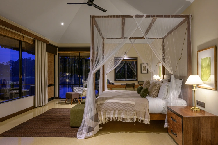 Deluxe Villa with balcony and with garden view