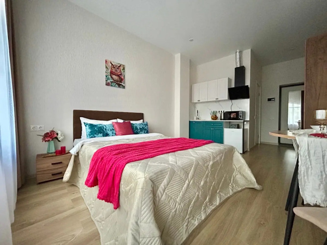 Фотография номера квартиры Квартира Уютная Студия №15 на Городской