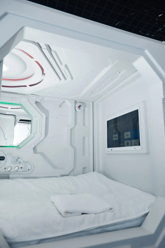 Mini hotel Qo'noq Capsule Hotel at Samarkand Railway Station