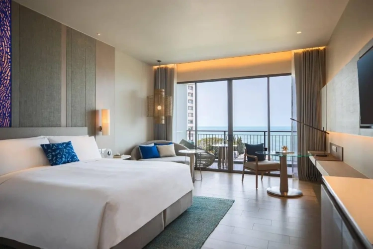 Guest Twin room with balcony and with sea view