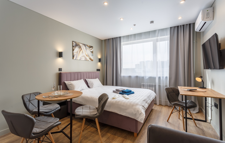 Фотография номера квартиры Апартаменты FortEstate на Ленинском проспекте 158 (4)