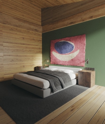 Standard Double room with balcony and with view