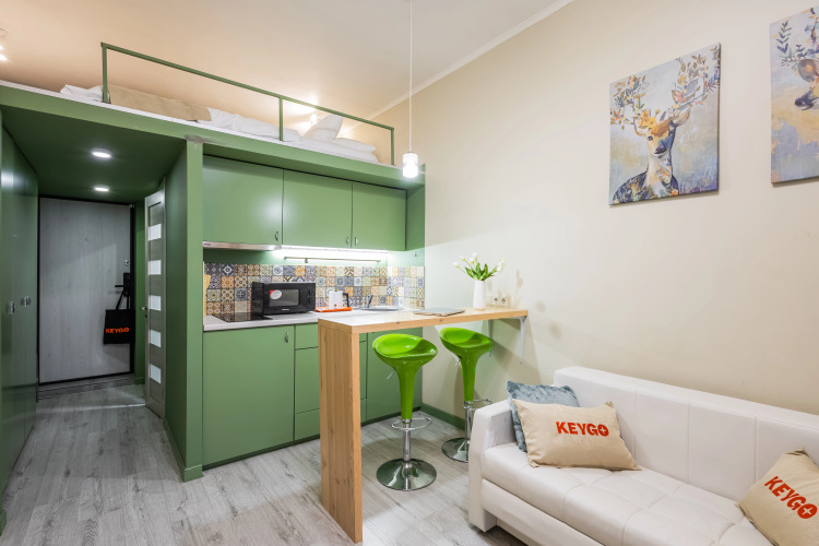 Фотография номера квартиры Апартаменты KeyGo #1054 Комфорт и Уют в Городе