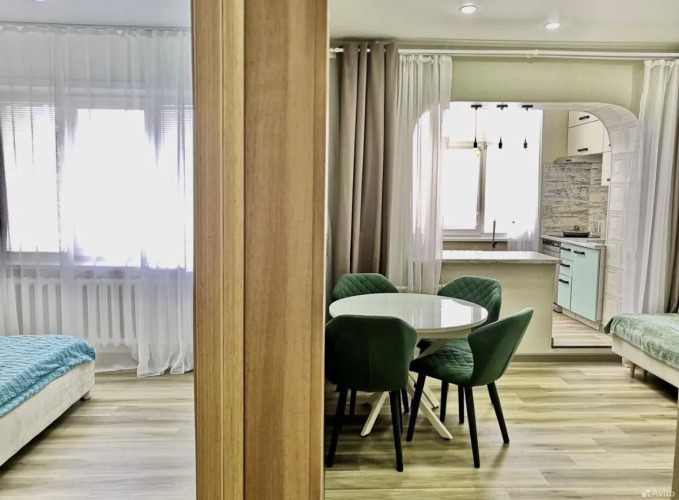 Фотография номера квартиры Квартира Стильная Двухкомнатная в Центре Города