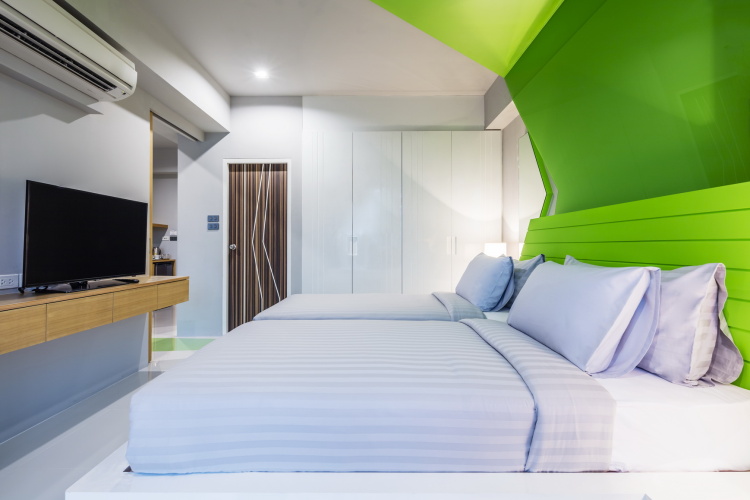 Twin Suite with balcony and with view
