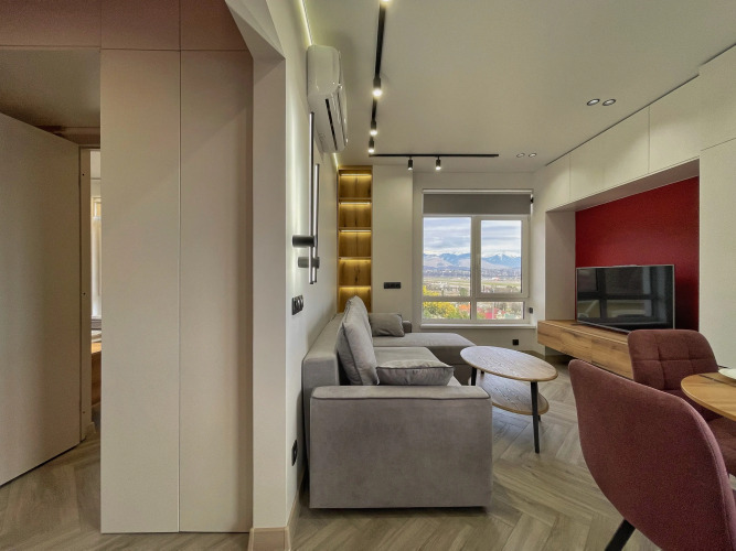 Фотография номера квартиры Апартаменты Аэро По MoreAparts