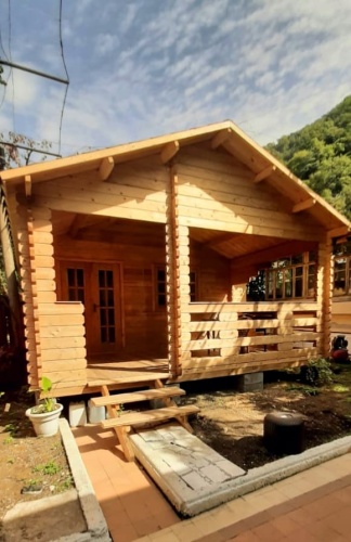 Quadruple Family Cottage with balcony and with view