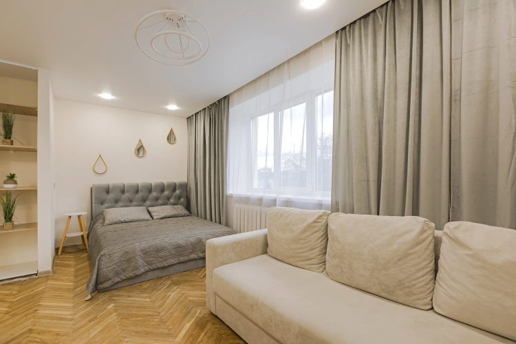 V Tsentre Goroda Flat