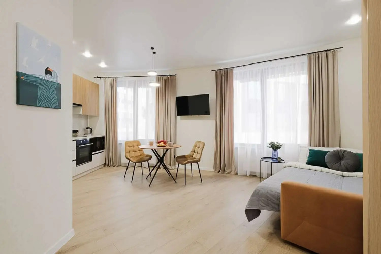 Фотография номера квартиры Апартаменты Happy House Нагатинская 10 А