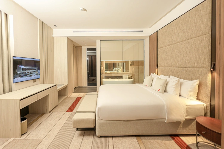Deluxe Double Suite with balcony and with city view