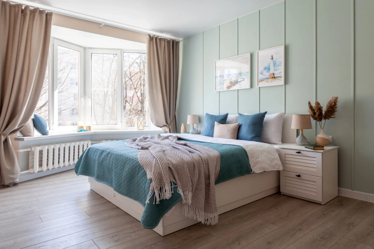 Апартаменты Prudius Apart в центре Кронштадта с панорамными окнами