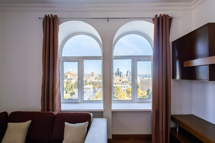 Фотография номера квартиры Апартаменты Уютная на улице Низами с прекрасным балконом выходящим в город M3