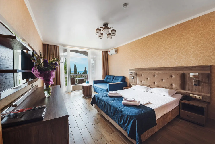 Полулюкс с балконом и с панорамным видом