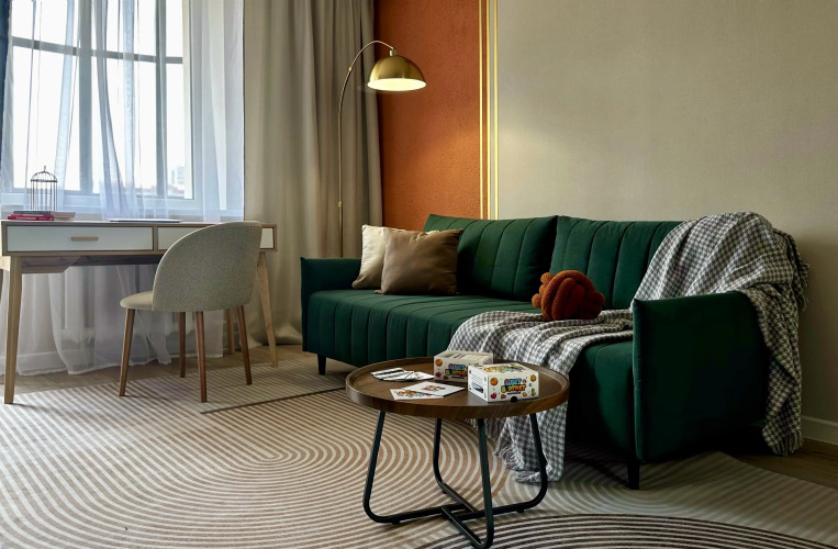 Фотография номера квартиры Квартира SOUTH CITY Двухкомнатная с дизайнерским ремонтом