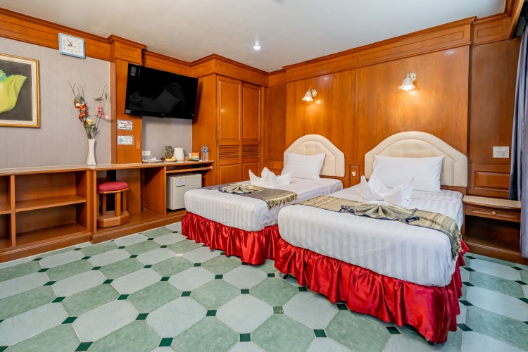 Standard Twin room with view