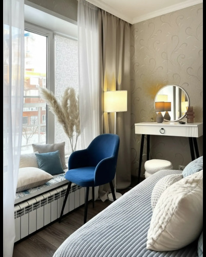 Фотография номера квартиры Апартаменты Чарующая однокомнатная рядом с набережной Волги