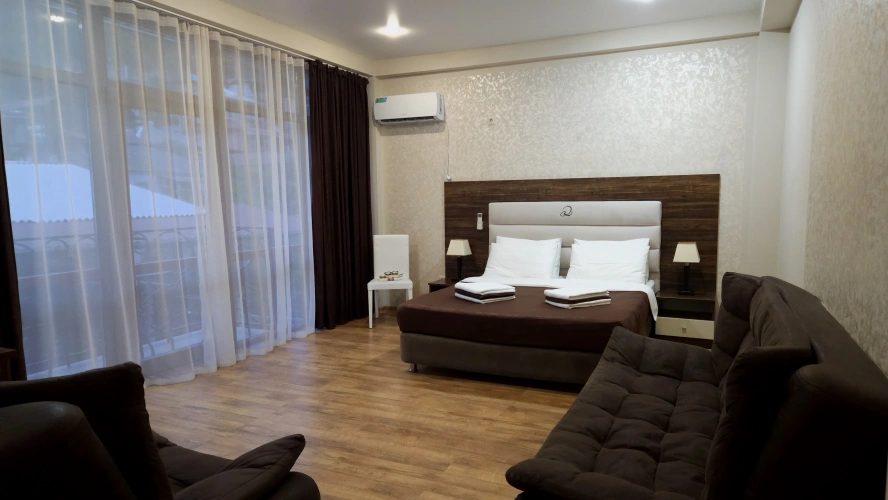 Junior Suite with balcony and with view