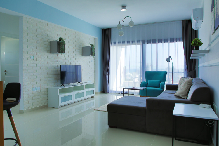 2 Bedrooms Deluxe room with balcony and with view
